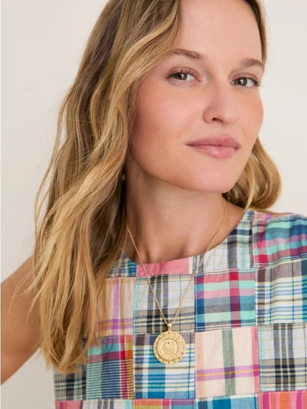 Tuckernuck Madras Hinckley Mini Dress - Picture 2 of 7